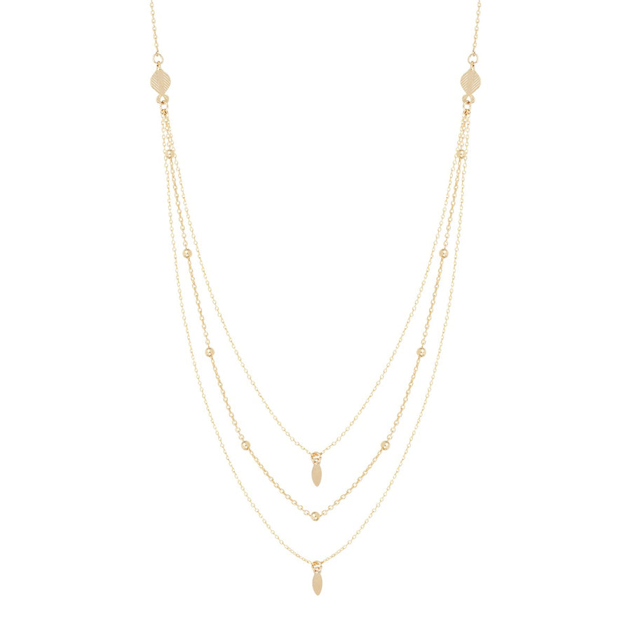 ASTRID 3 CHAINS GOLD - SEA TRENDY