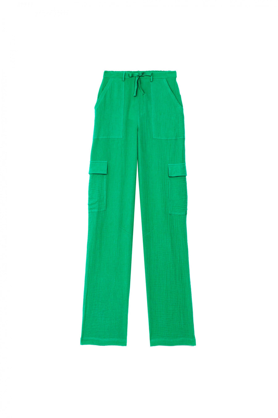 TROUSERS PALES GREEN