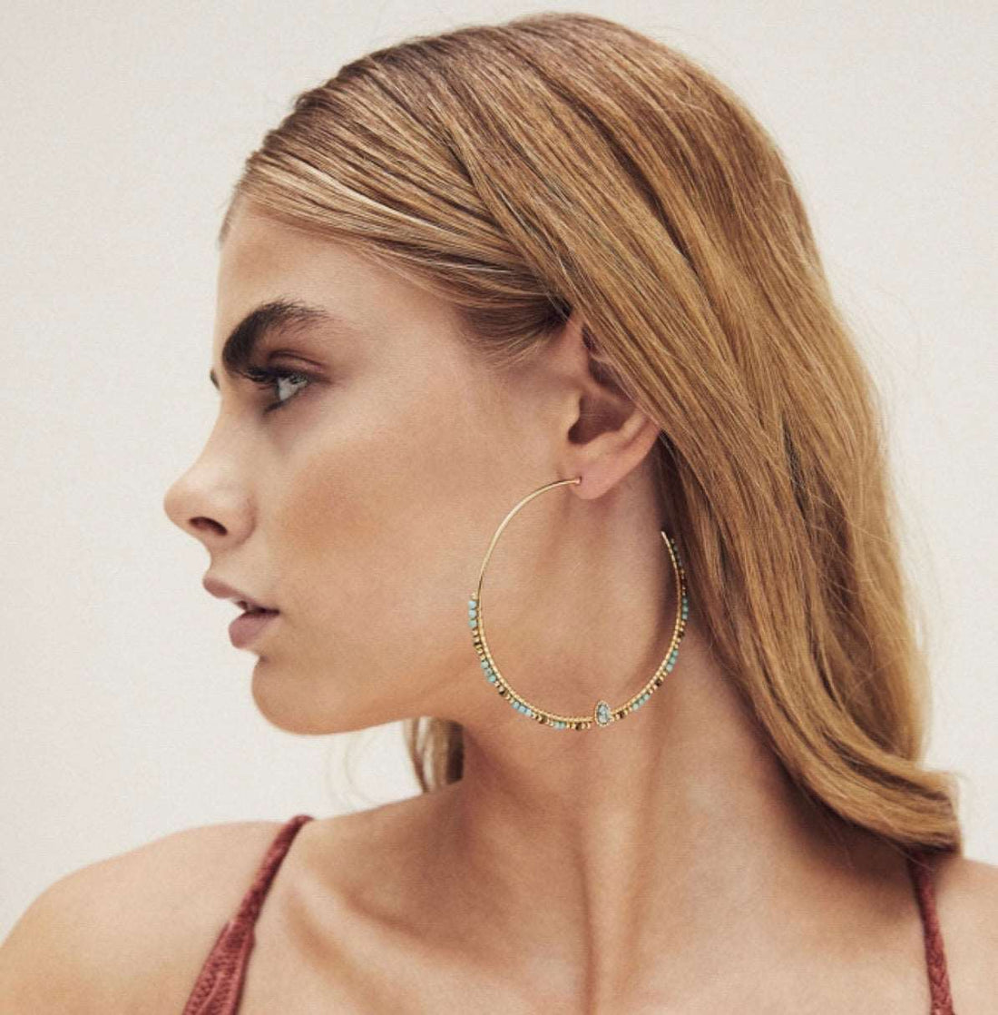 Earrings ANGKOR Turquoise