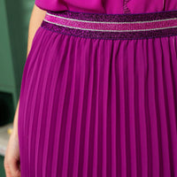 Long skirt Trine Fuschia